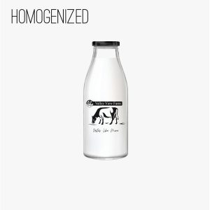 Milk - 1l Plastic Pasteurised & Homogenised  Milk