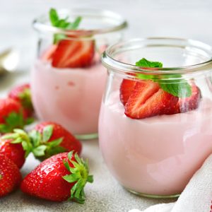 Yoghurt Glass Jar
