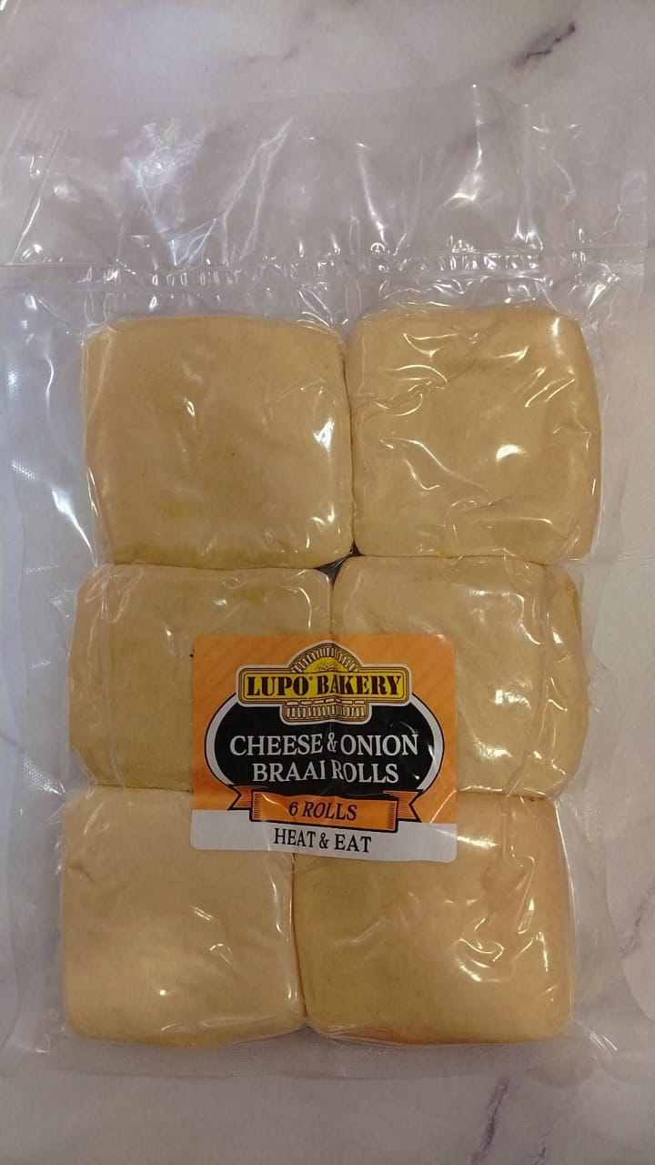Braai Bread Cheese and Onion 6 rolls